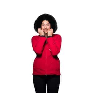 Colmar Parka Cinturón 2913E Roja Talla 42