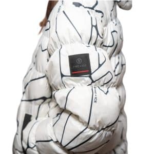 Bogner Fire+Ice Anorak Romy Estampado Blanco-Negro Talla 34