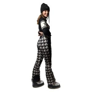 Perfect Moment Pantalón Aurora Houndstooth Blanco-Negro Talla M